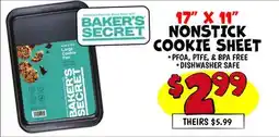 Ollie's 17 X 11 NONSTICK COOKIE SHEET offer