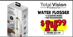 Ollie's WATER FLOSSER offer