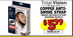 Ollie's COPPER ANTI-SNORE STRAP offer