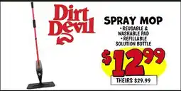 Ollie's SPRAY MOP offer