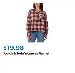 Sam's Club Scotch & Soda Women's Flannel offer