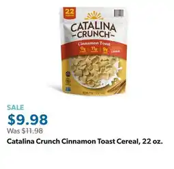 Sam's Club Catalina Crunch Cinnamon Toast Cereal, 22 oz offer