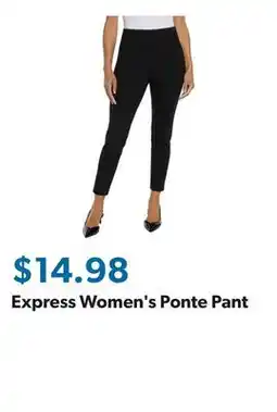 Sam's Club Express Women's Ponte Pant offer