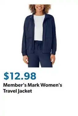 Sam's Club Member's Mark Women's Travel Jacket offer