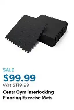 Sam's Club Centr Gym Interlocking Flooring Exercise Mats offer