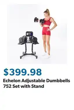Sam's Club Echelon Adjustable Dumbbells 752 Set with Stand offer