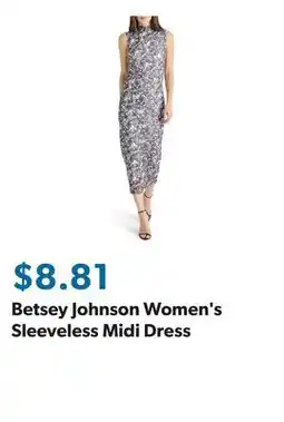 Sam's Club Betsey Johnson Women's Sleeveless Midi Dress offer