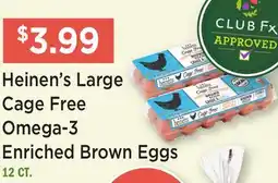 Heinen's Heinen's Large Cage Free Omega-3 Enriched Brown Eggs offer