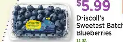 Heinen's Driscoll's Sweetest Batch Blueberries offer