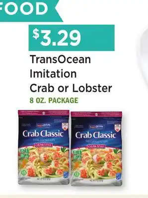 Heinen's TransOcean Imitation Crab or Lobster offer