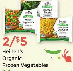 Heinen's Heinen's Organic Frozen Vegetables offer