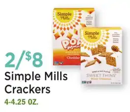 Heinen's Simple Mills Crackers offer