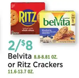 Heinen's Belvita 8.8-8.81 OZ. or Ritz Crackers 11.6-13.7 OZ offer