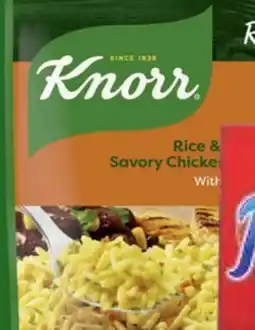 Dollar General Knorr Rice Chicken Flavor Rice & Pasta Blend offer