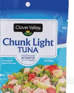 Dollar General Clover Valley Chunk Light Tuna Pouch offer