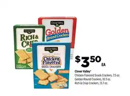 Dollar General Clover Valley Chicken Flavored Snack Crackers offer