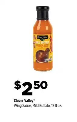 Dollar General Clover Valley Wing Sauce, Mild Buffalo, 12 fl offer