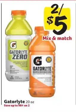Winn Dixie Gatorlyte offer