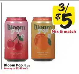 Winn Dixie Bloom Pop offer