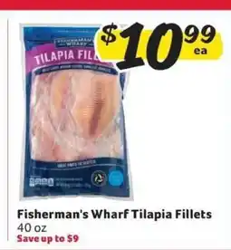 Winn Dixie Fisherman's Wharf Tilapia Fillets offer