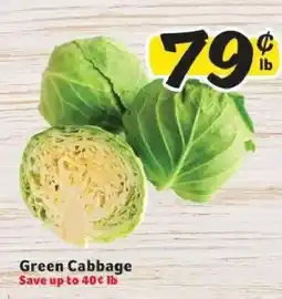 Winn Dixie Green Cabbage offer