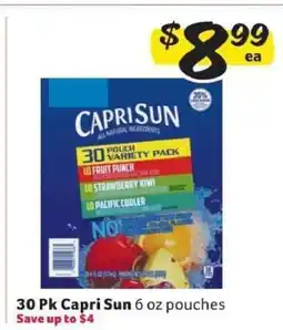 Winn Dixie Capri Sun offer