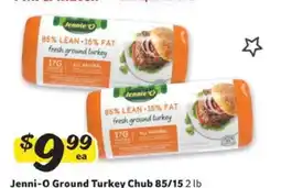 Winn Dixie Jenni-O Ground Turkey Chub 85/15 offer