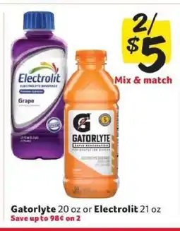 Winn Dixie Gatorlyte or Electrolit offer