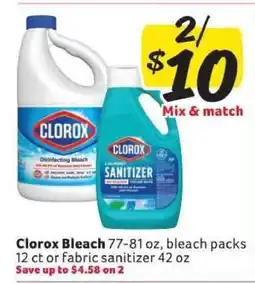 Winn Dixie Clorox Bleach offer