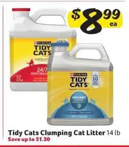 Winn Dixie Tidy Cats Clumping Cat Litter offer