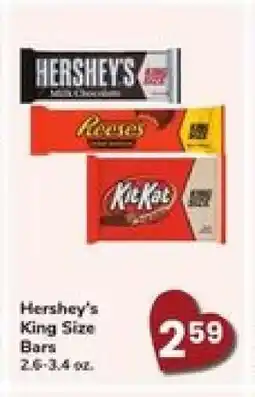 Safeway Hershey's King Size Bars offer