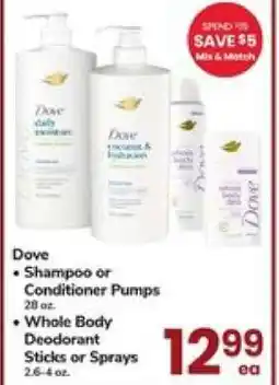Safeway Dove offer