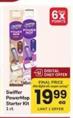 Safeway Swiffer Powermop Starter Kit offer