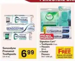 Safeway Sensodyne Pronamel Toothpaste offer