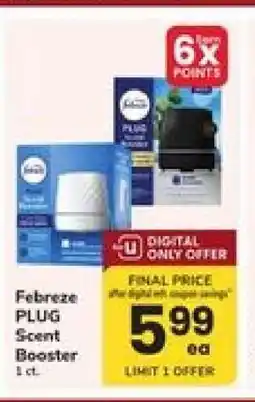 Safeway Febreze Plug Scent Booster offer