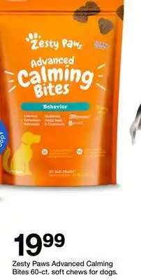 Target Zesty Paws Advanced Calming Bites offer