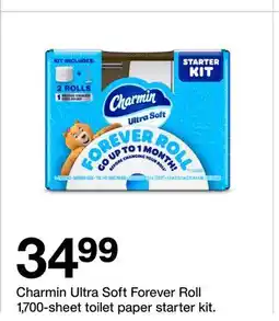 Target Charmin Ultra Soft Forever Roll 1, 700-sheet toilet paper starter kit offer