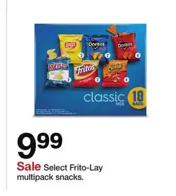 Target Select Frito-Lay multipack snacks offer