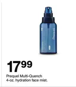 Target Prequel Multi-Quench 4-oz. hydration face mist offer
