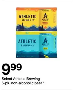 Target Select Athletic Brewing 6-pk. non-alcoholic beer offer