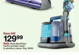 Target Shark StainStriker HairPro portable carpet & upholstery cleaner offer