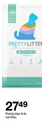 Target PrettyLitter 8-lb. cat litter offer