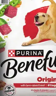 Family Dollar Purina Beneful Dry Dog Food offer