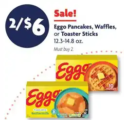 Family Dollar Eggo Pancakes, Waffles, or Toaster Sticks offer