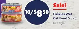 Family Dollar Friskies Wet Cat Food offer