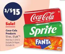 Family Dollar Coca-Cola Products offer