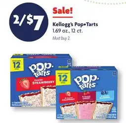 Family Dollar Kellogg's Pop •Tarts offer