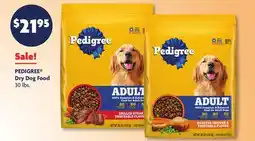 Family Dollar PEDIGREE Dry Dog Food offer