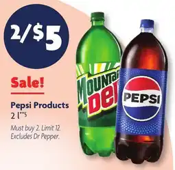 Family Dollar Pepsi Products offer