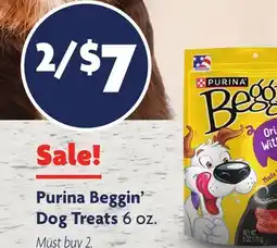 Family Dollar Purina Beggin' Dog Treats offer
